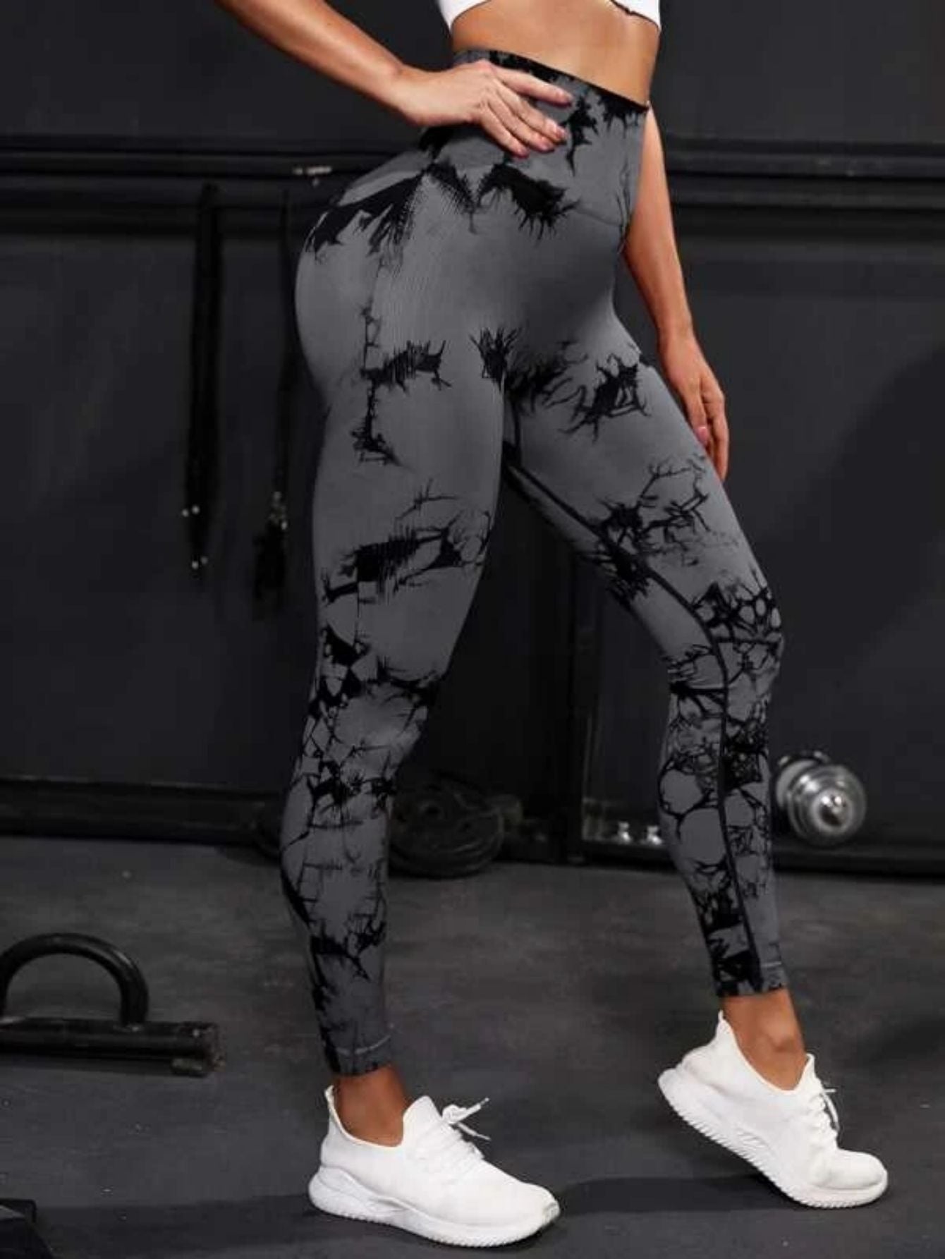 Seamless High-Waist Leggings für Damen – Tie-Dye, Figur formend, Elastisch für Fitness, Yoga & Laufen Yoga Leggings 76.99 Damen, Dye, Leggings, Tie, Yoga JLR Design