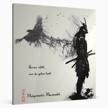 Sechste Regel - Miyamoto Musashi Poster JLR Design