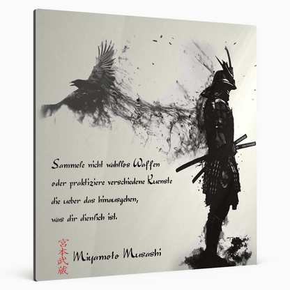 Sechzehnte Regel - Miyamoto Musashi Poster 49.99 Acryl, Alu, Canvas, Holz, Leinwand, Miyamoto, Musashi, Regel, Rule, Sechzehnte, Sixteenth, Verbund JLR Design