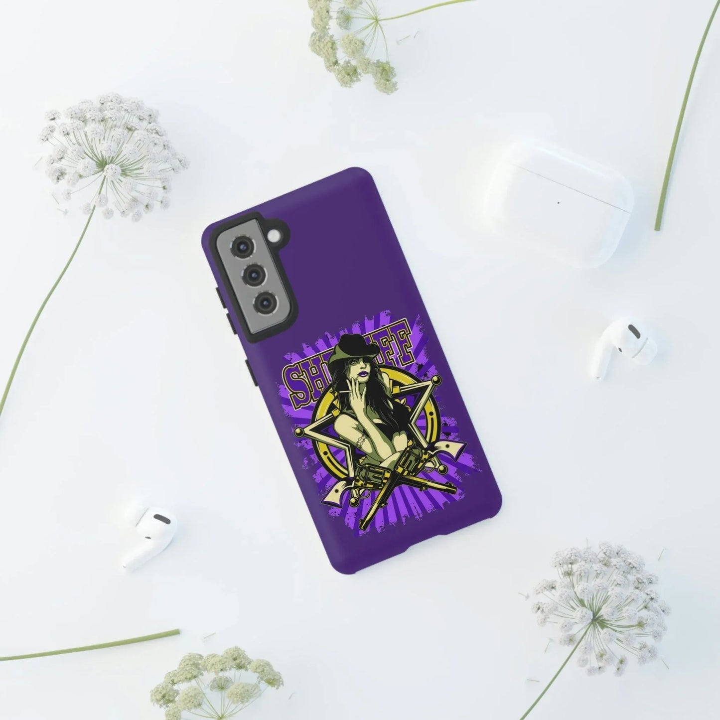 sheriff-samsung-galaxy-cover-s21-s22-s23-s24-s25-plus-pro-ultra-phone-case-jlr-design-44052 - JLR Design