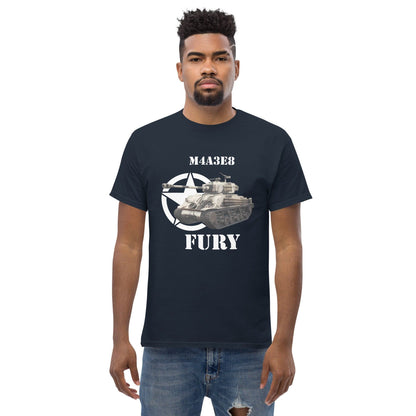 Sherman M4A3E8 Fury Panzer Herren T-Shirt T-Shirt 37.99 Fury, Herren, Sherman, T-Shirt JLR Design