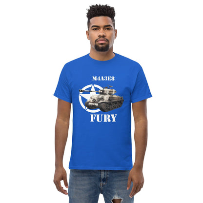 Sherman M4A3E8 Fury Panzer Herren T-Shirt T-Shirt 37.99 Fury, Herren, Sherman, T-Shirt JLR Design