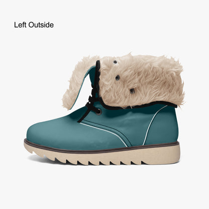 Sherpa Blue Chic Boots mit Plüschfutter Stiefel JLR Design