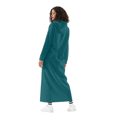 sherpa-blue-bequemes-leichtes-hoodie-kleid-hoodiekleid-jlr-design-30772 - JLR Design