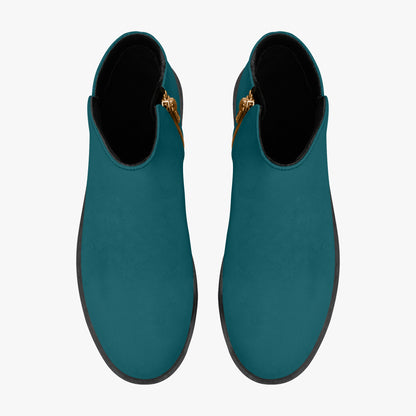 Sherpa Blue elegante Reißverschluss-Stiefeletten Stiefeletten JLR Design