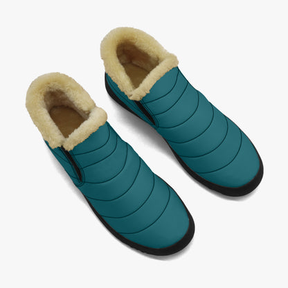 Sherpa Blue Faux Fur Slipper Slipper JLR Design