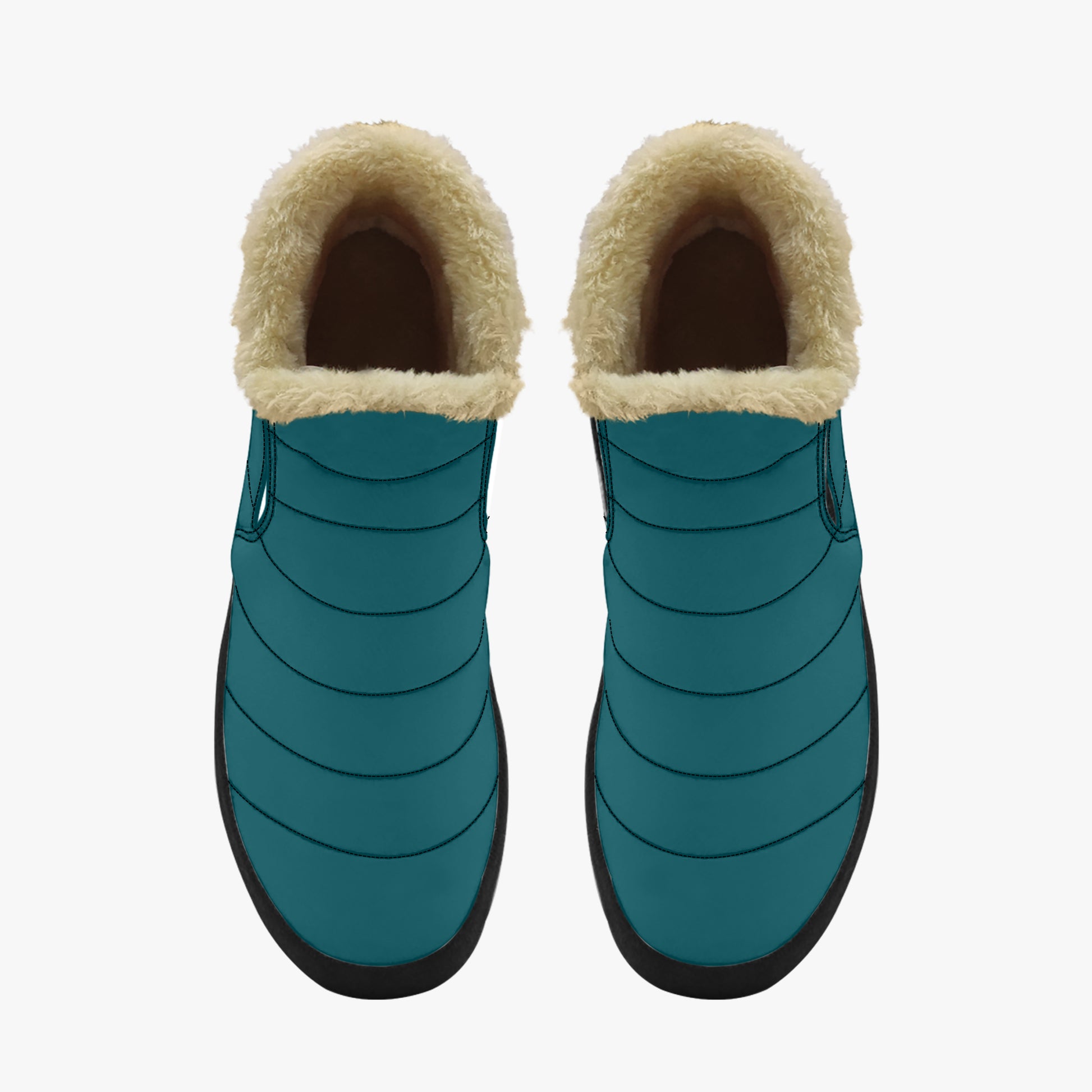 Sherpa Blue Faux Fur Slipper Slipper JLR Design