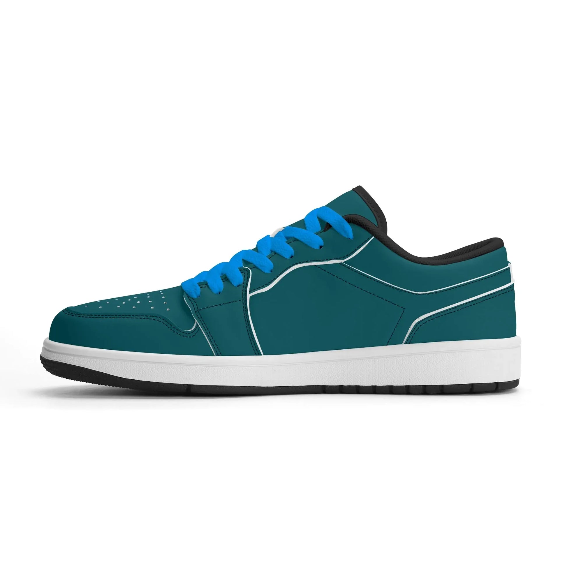 sherpa-blue-low-top-leder-sneaker-fur-damen-sneaker-jlr-design-63331 - JLR Design