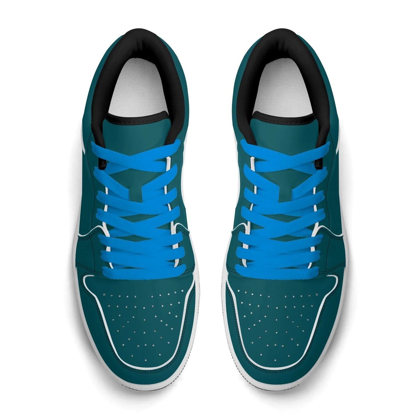 sherpa-blue-low-top-leder-sneaker-fur-damen-sneaker-jlr-design-85269 - JLR Design