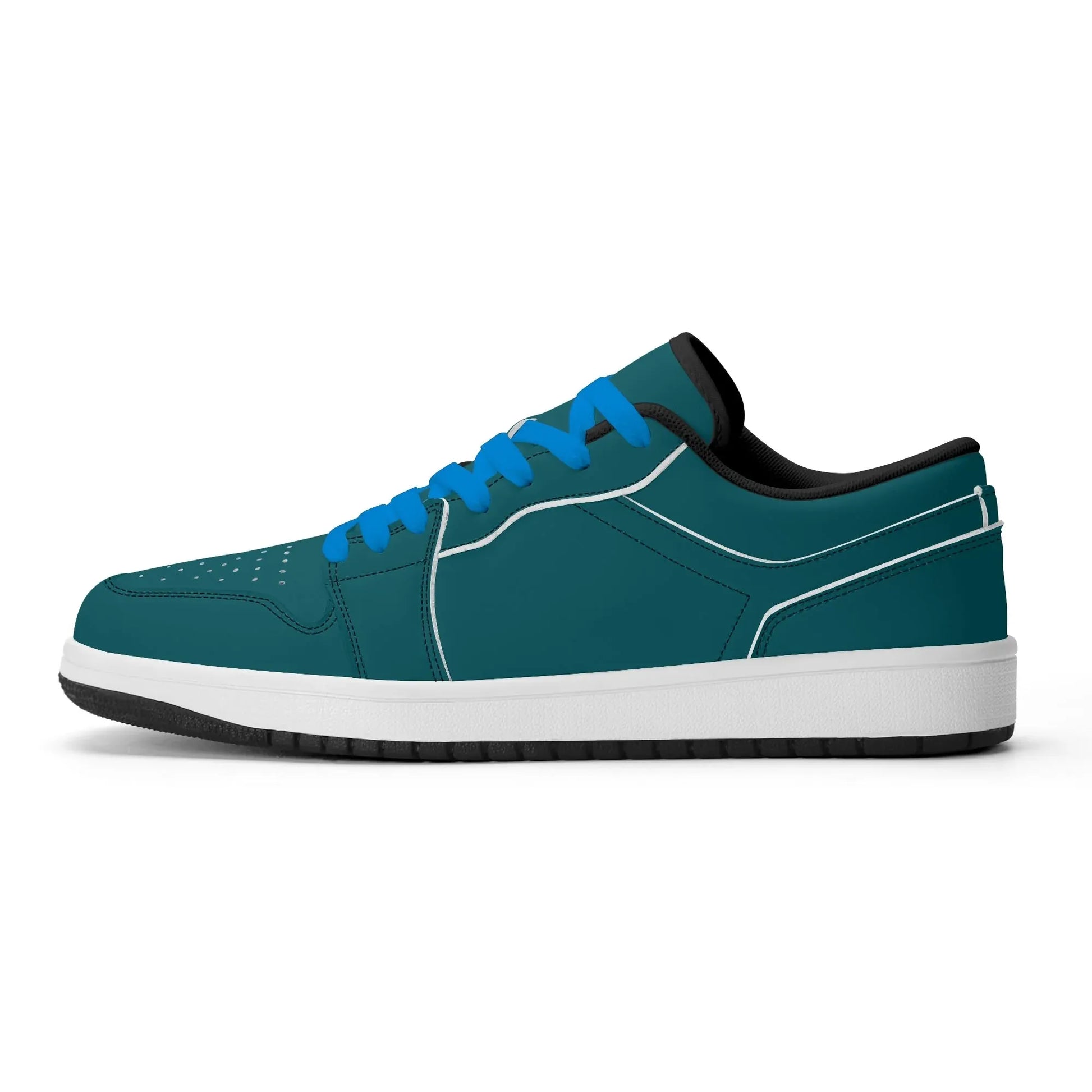 sherpa-blue-low-top-leder-sneaker-fur-damen-sneaker-jlr-design-32806 - JLR Design