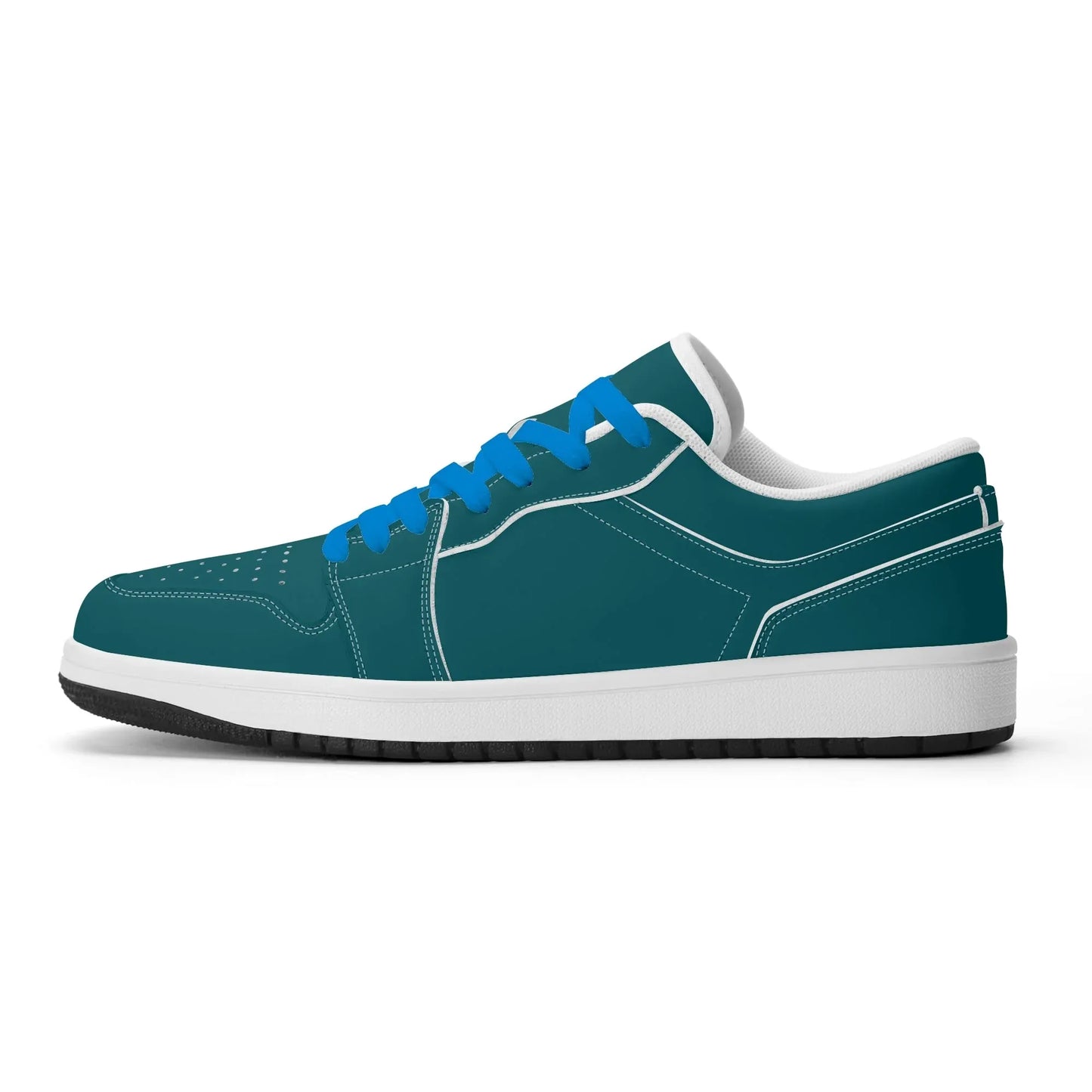 sherpa-blue-low-top-leder-sneaker-fur-herren-sneaker-jlr-design-56462 - JLR Design