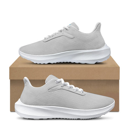 Silberne AeroWave Performance Laufschuhe Sneakers JLR Design