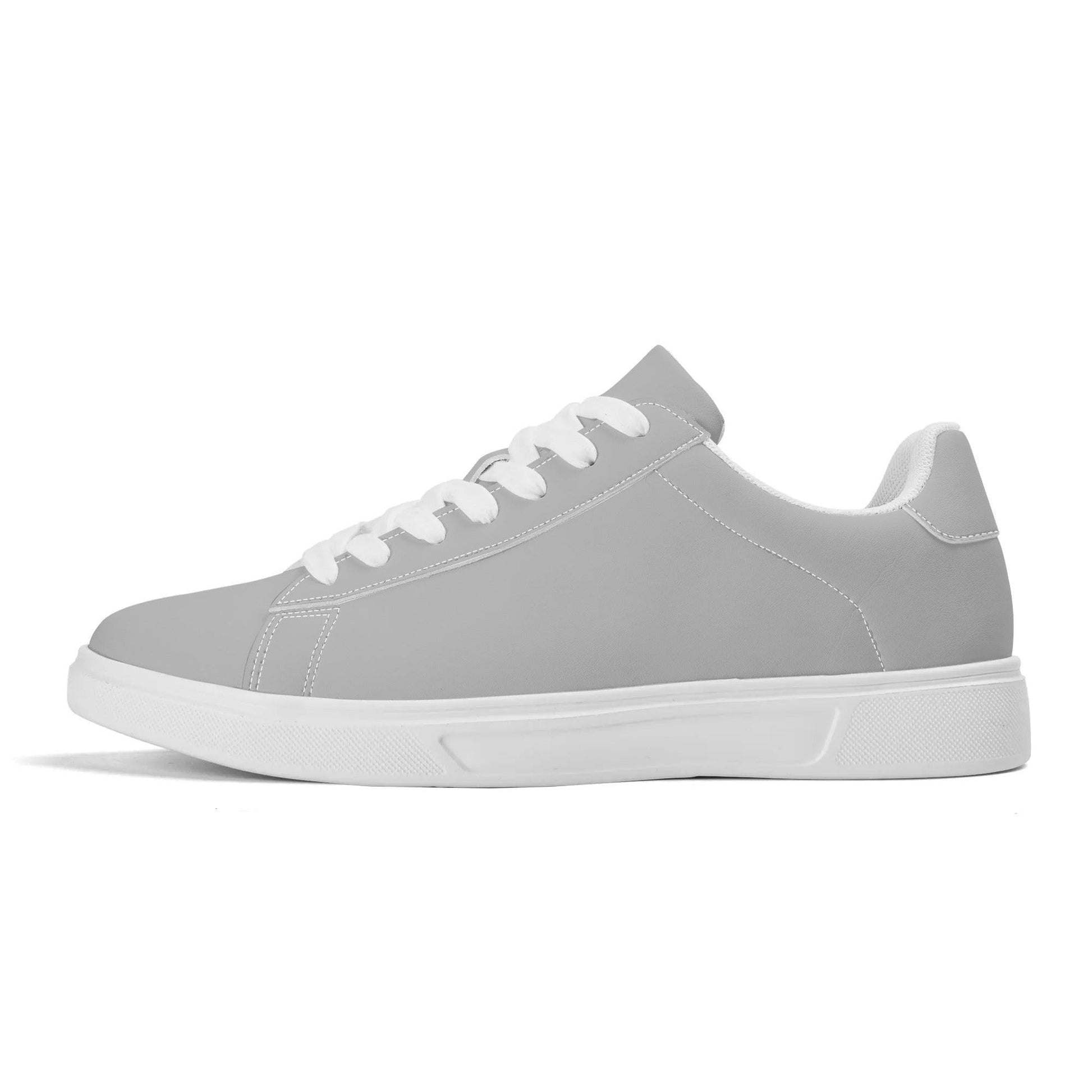 Silberne Low Top Leather Sneaker Low Top Sneaker 74.99 Leather, Low, silber, Sneaker, Top JLR Design