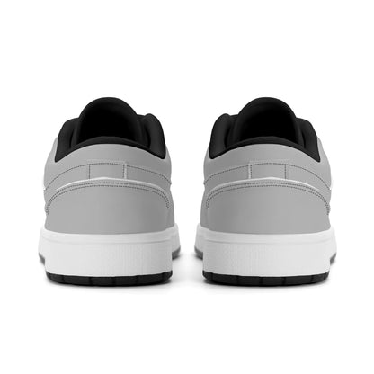 silberne-low-top-leder-sneaker-fur-damen-sneaker-jlr-design-63363 - JLR Design