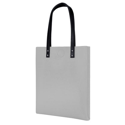 Silberne PU Leder Handtasche Handtasche JLR Design