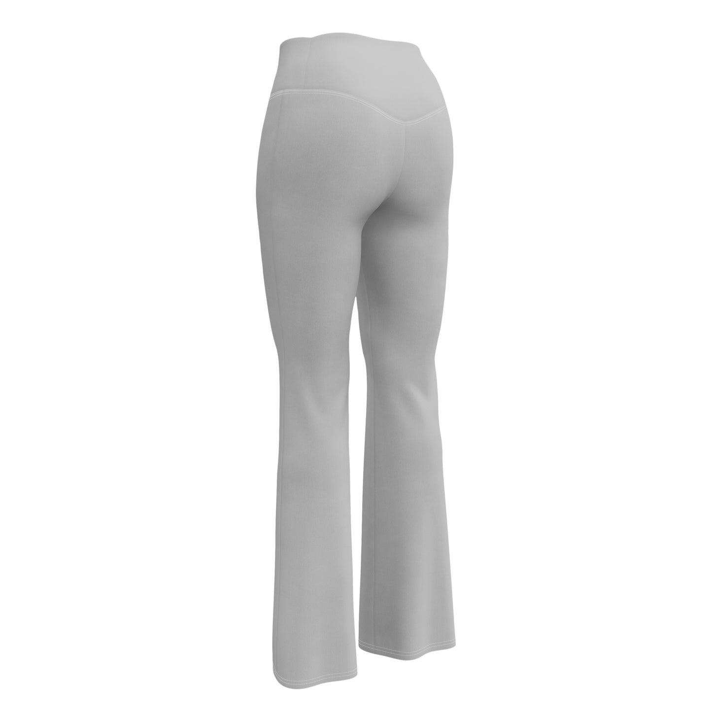 Silver High Waist Flare Leggings Flare Leggings 59.99 Flare, Leggings, silver JLR Design