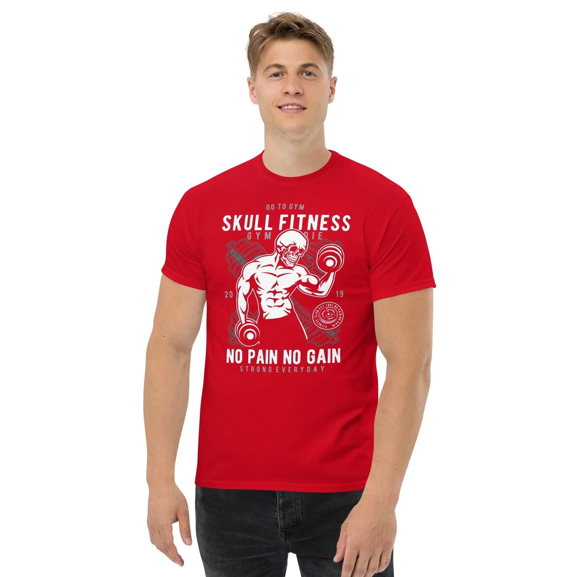 skull-fitness-herren-t-shirt-t-shirt-jlr-design-13 - JLR Design