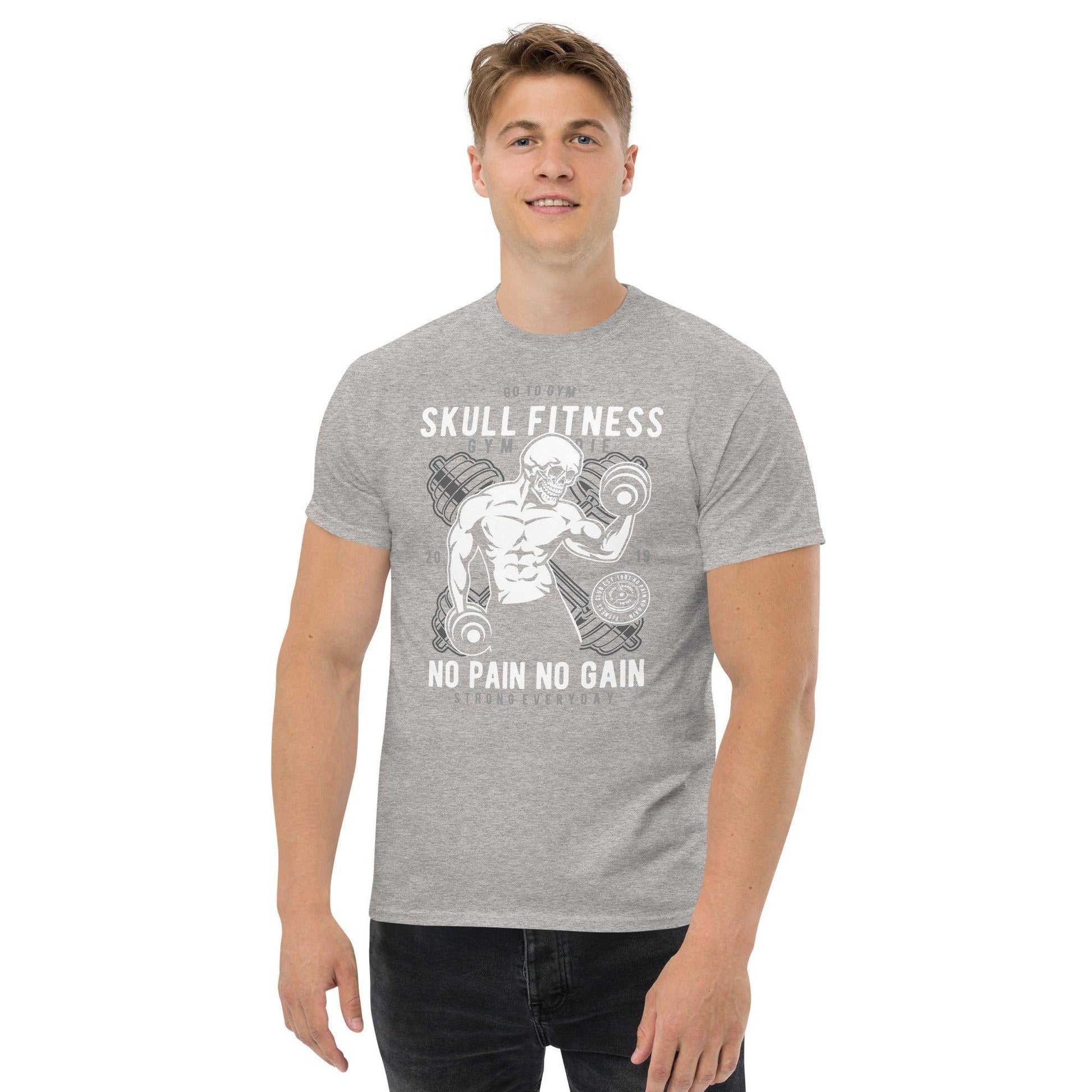 skull-fitness-herren-t-shirt-t-shirt-jlr-design-38328 - JLR Design
