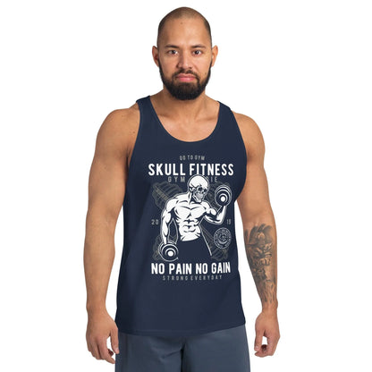 skull-fitness-tank-top-tank-top-jlr-design-25360 - JLR Design
