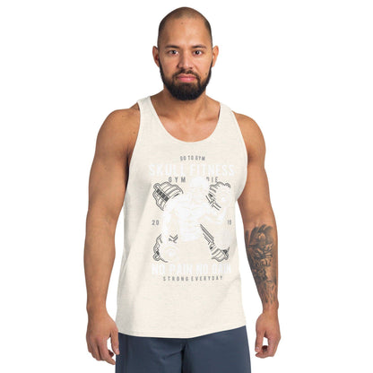 Skull Fitness Tank Top Tank Top JLR Design
