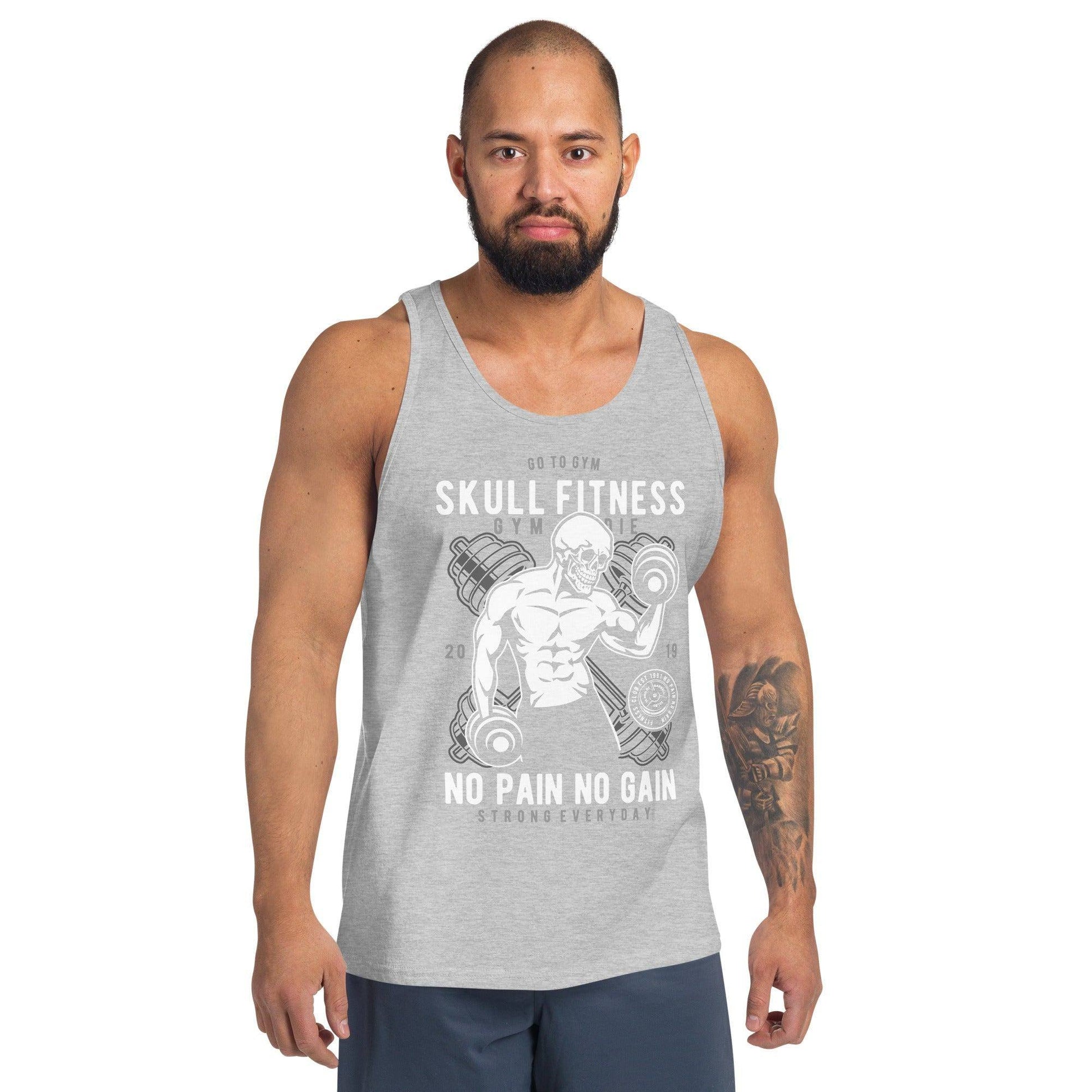 skull-fitness-tank-top-tank-top-jlr-design-50337 - JLR Design