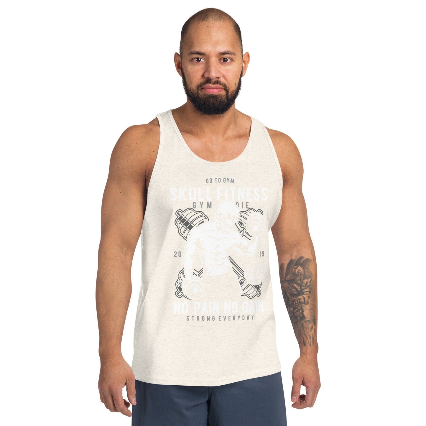 Skull Fitness Tank Top Tank Top 44.99 Fitness, Herren, Skull, Tank, Top JLR Design