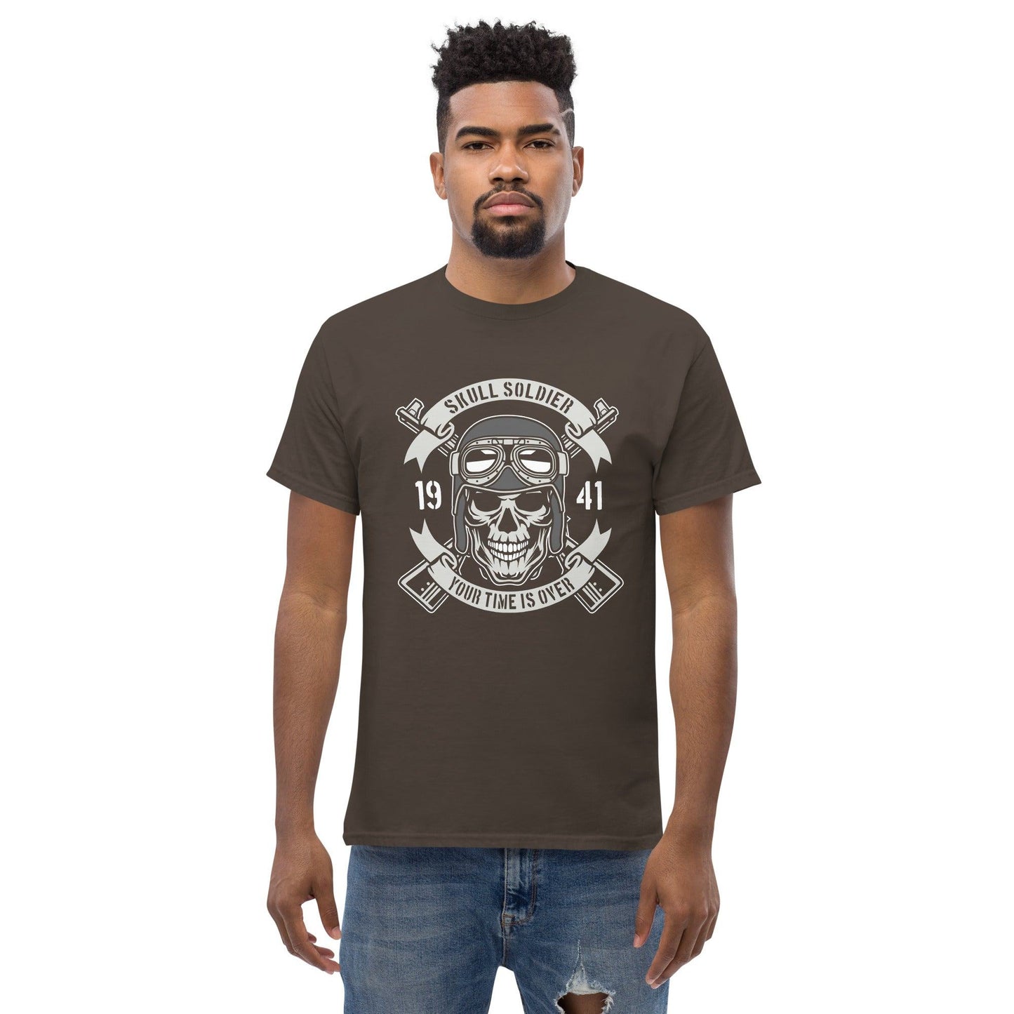 Skull Soldier Herren-T-Shirt T-Shirt 29.99 Herren, Skull, Soldier, T-Shirt JLR Design