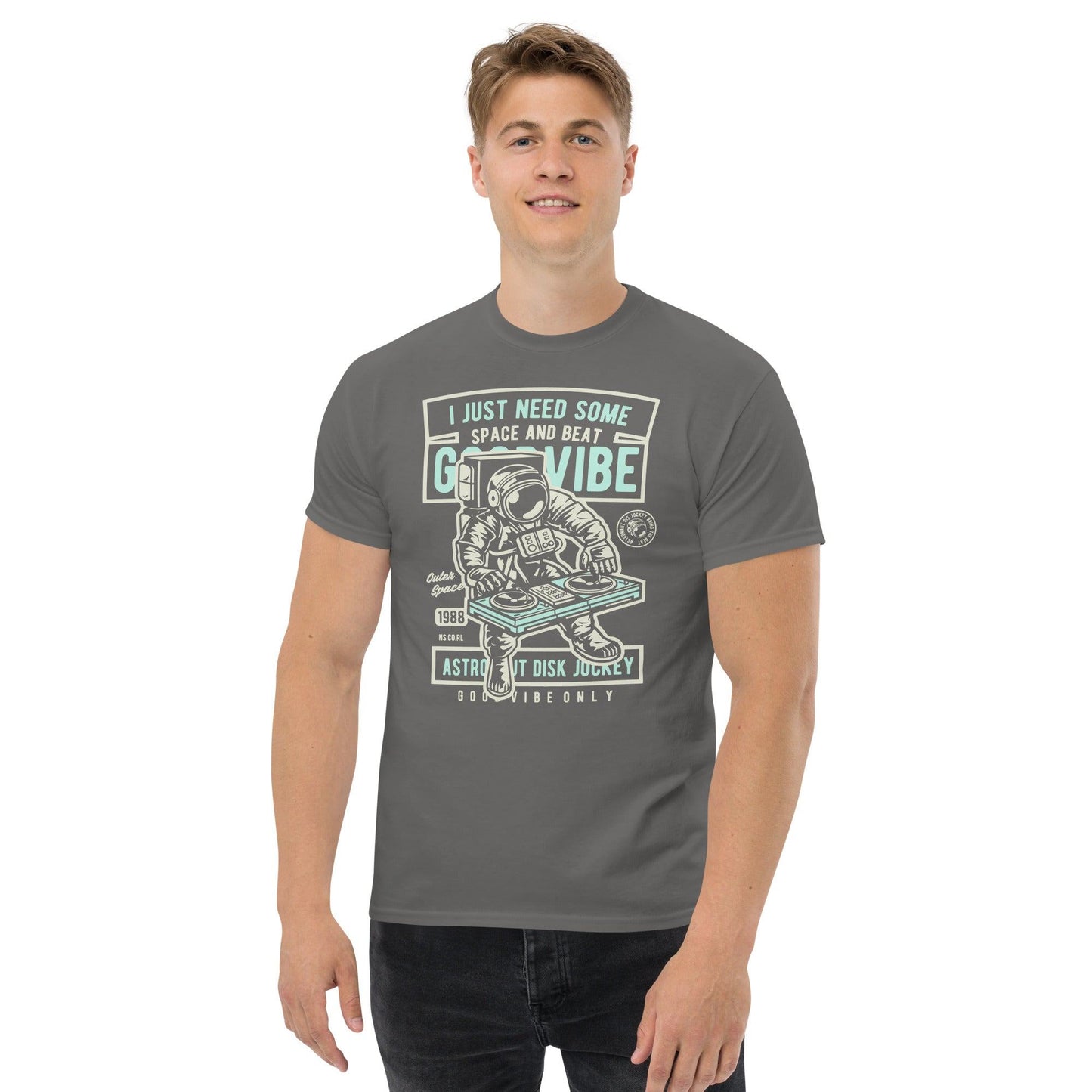 Space and Beat T-Shirt T-Shirt 29.99 Beat, Herren, Space, T-Shirt, Vibe JLR Design