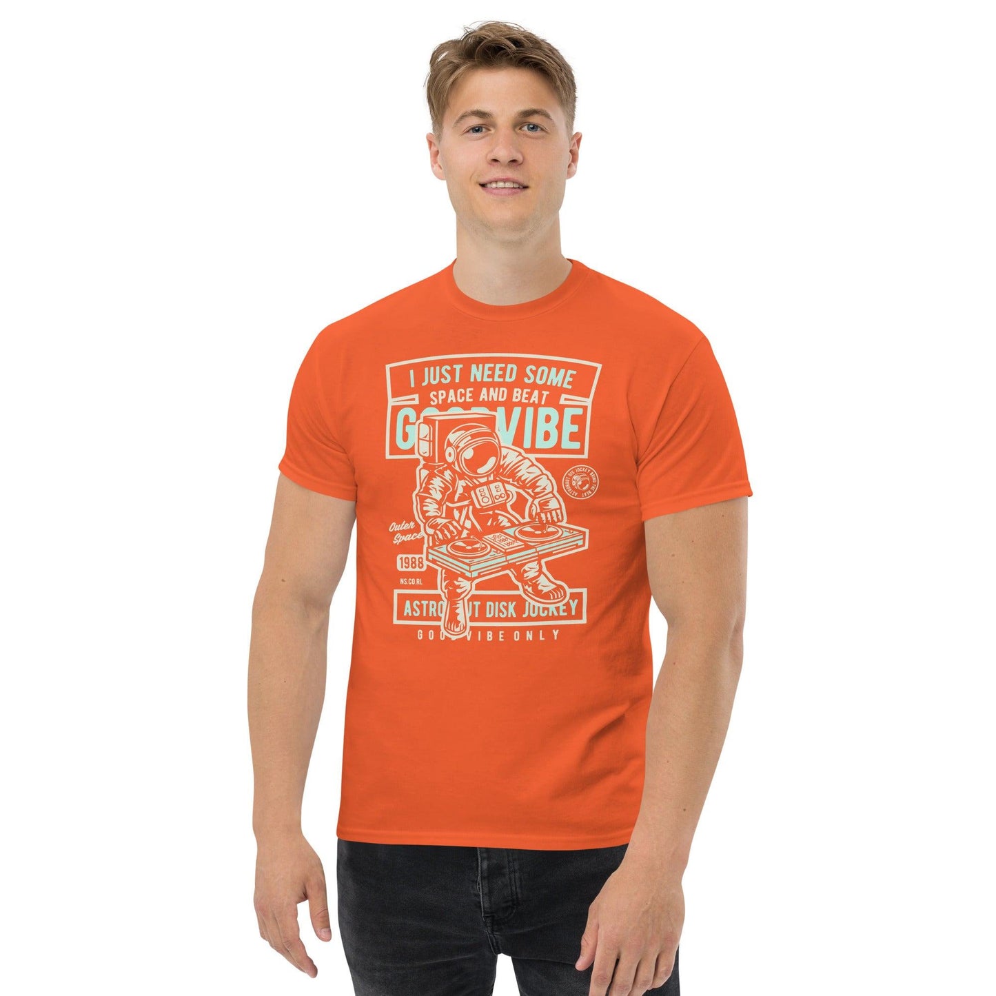 Space and Beat T-Shirt T-Shirt 29.99 Beat, Herren, Space, T-Shirt, Vibe JLR Design