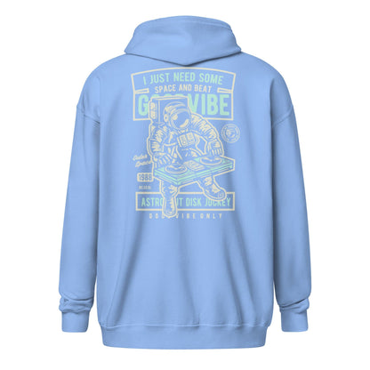 Space and Beat Zip Hoodie Hoodie 54.99 Beat, Hoodie, Space, Vibe JLR Design