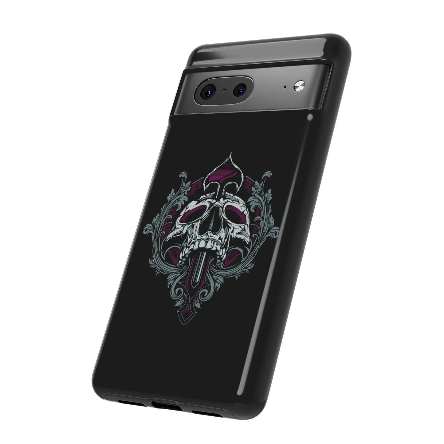 google-pixel-spade-skull-cover-phone-case-jlr-design-1 - JLR Design
