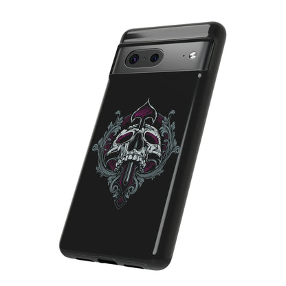 google-pixel-spade-skull-cover-phone-case-jlr-design-1 - JLR Design
