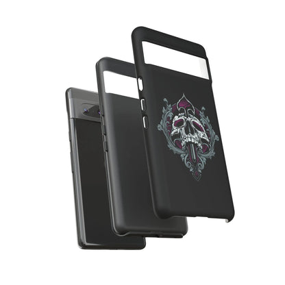 google-pixel-spade-skull-cover-phone-case-jlr-design-10 - JLR Design