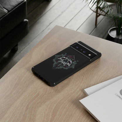 google-pixel-spade-skull-cover-phone-case-jlr-design-12 - JLR Design