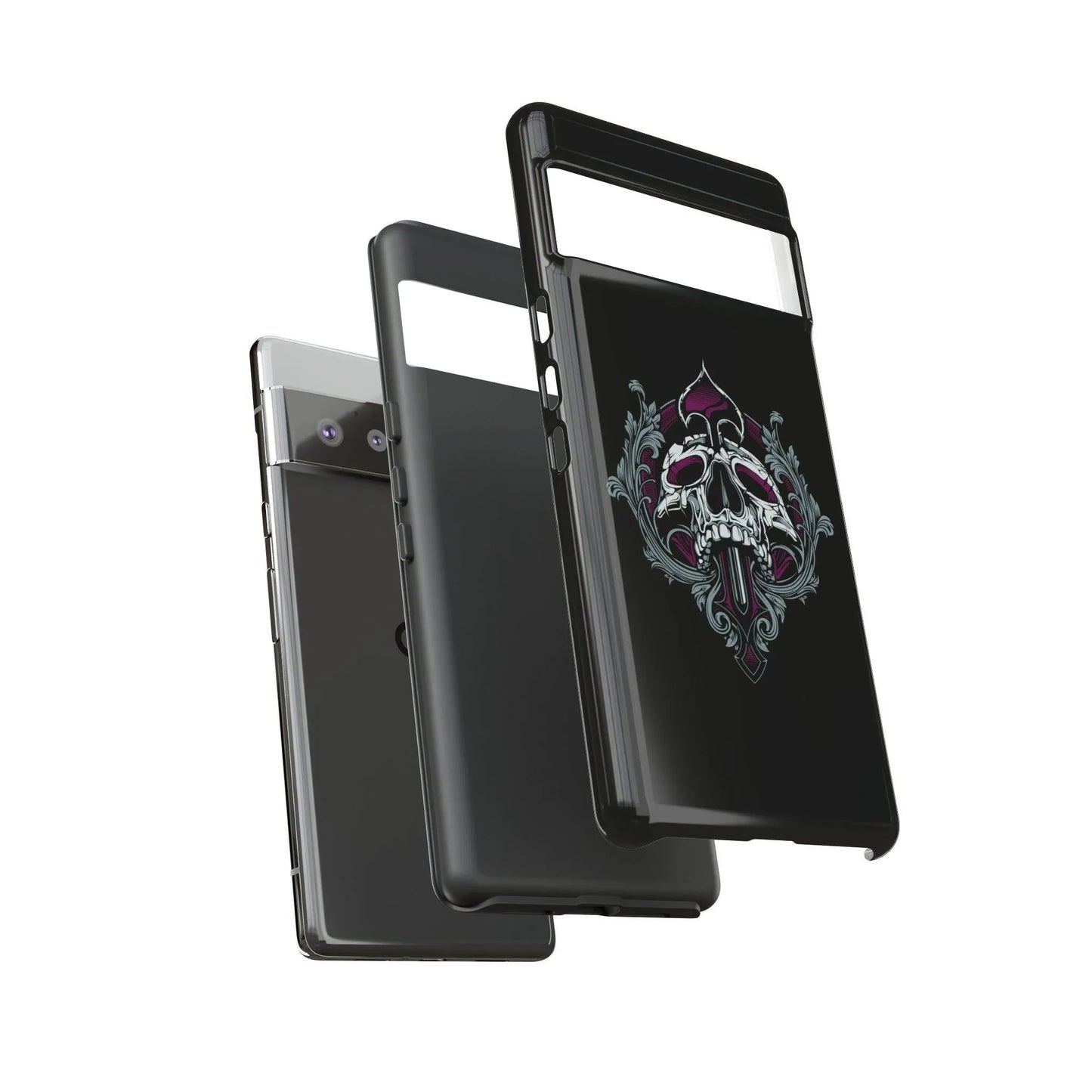 google-pixel-spade-skull-cover-phone-case-jlr-design-13 - JLR Design