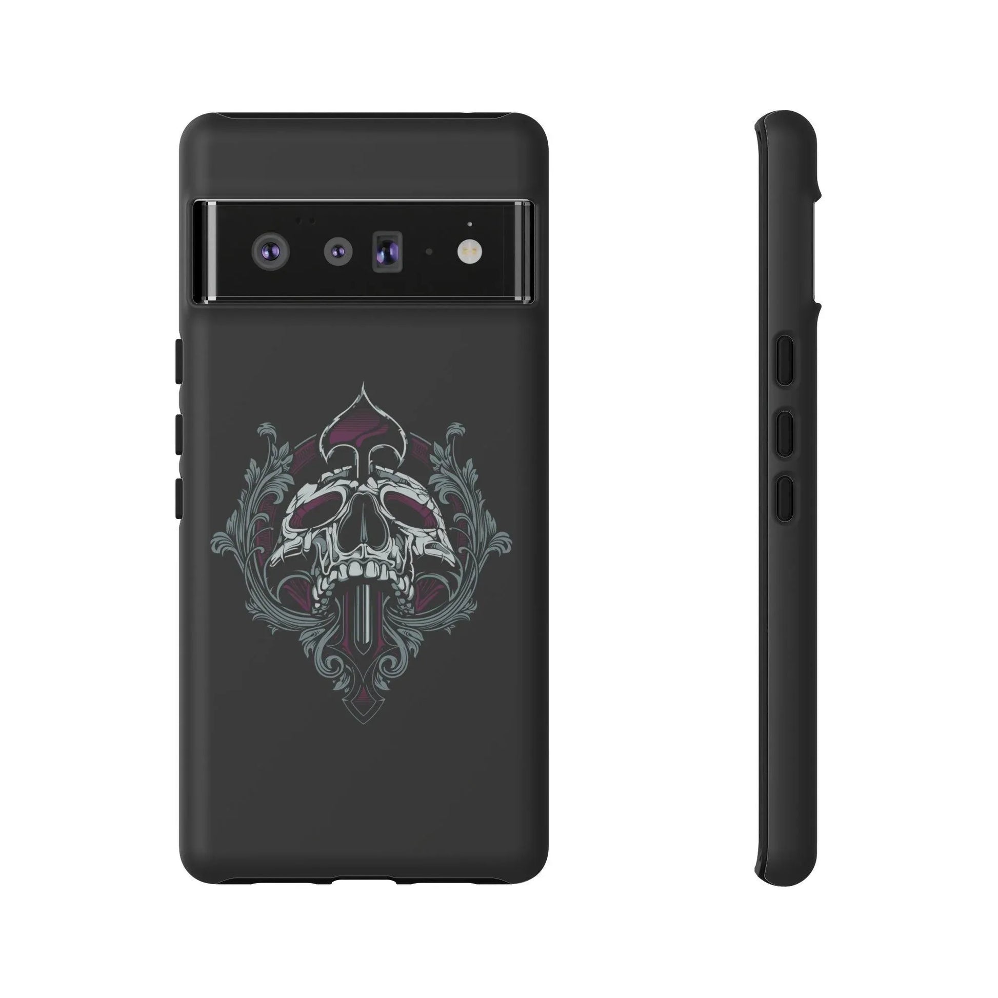google-pixel-spade-skull-cover-phone-case-jlr-design-14 - JLR Design