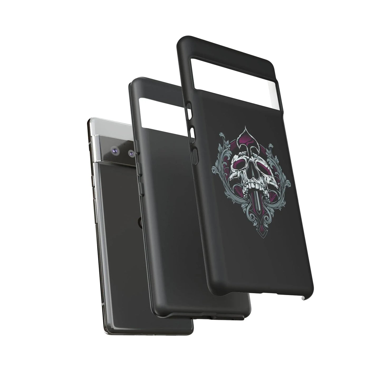 google-pixel-spade-skull-cover-phone-case-jlr-design-16 - JLR Design
