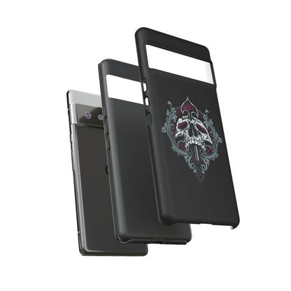 google-pixel-spade-skull-cover-phone-case-jlr-design-16 - JLR Design