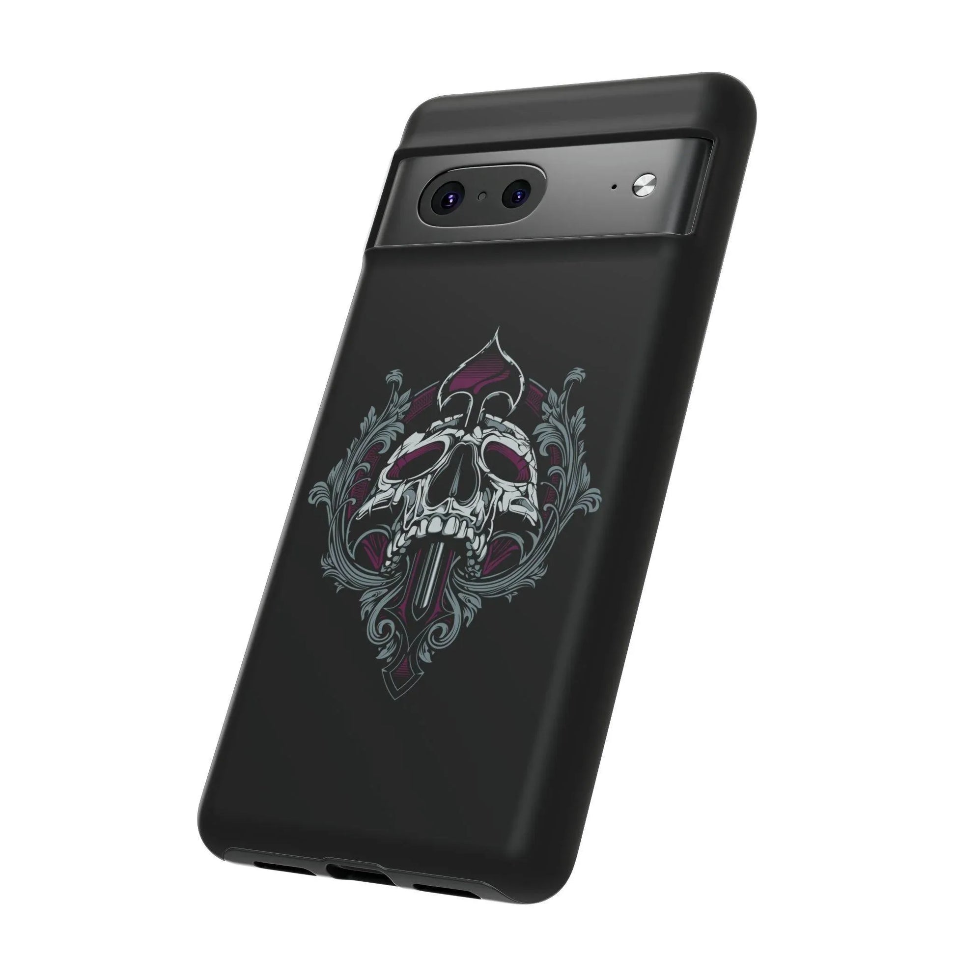 google-pixel-spade-skull-cover-phone-case-jlr-design-2 - JLR Design