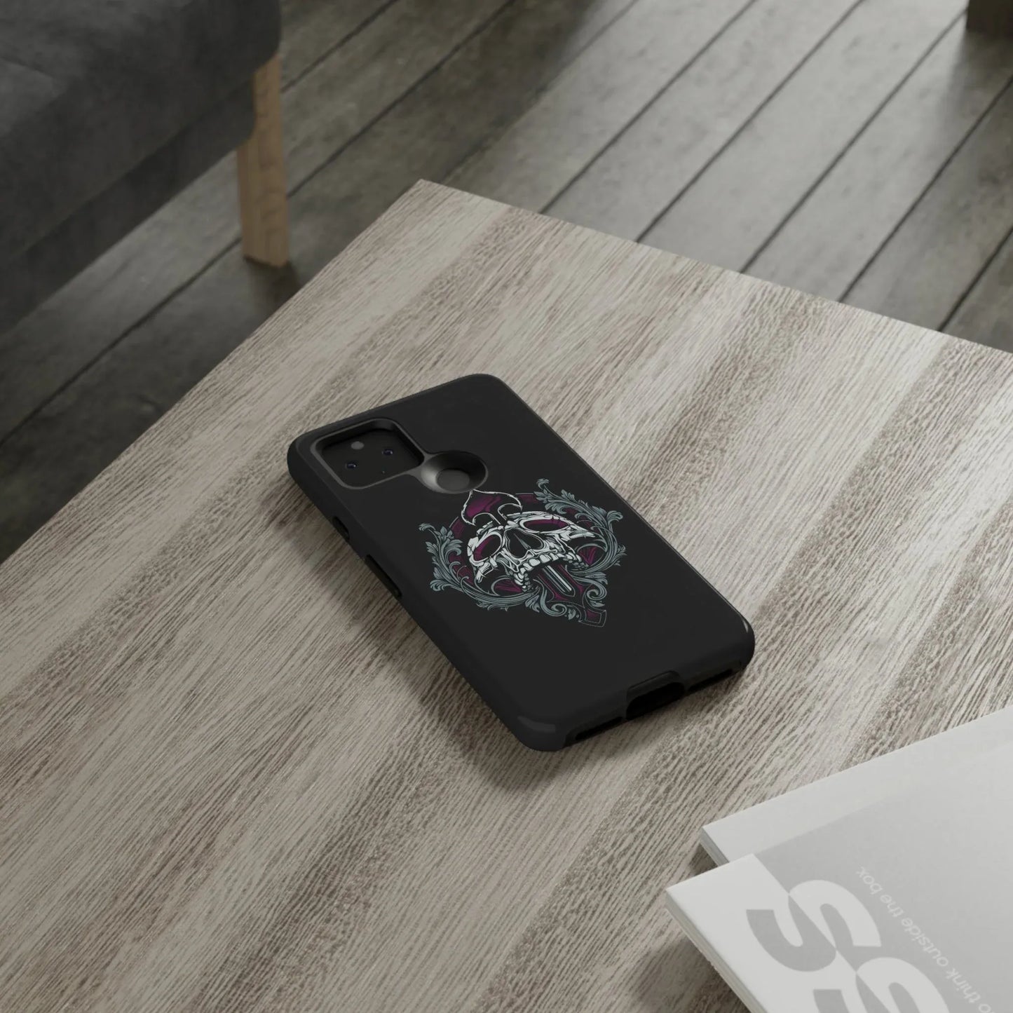 google-pixel-spade-skull-cover-phone-case-jlr-design-68673 - JLR Design