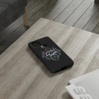 google-pixel-spade-skull-cover-phone-case-jlr-design-68673 - JLR Design