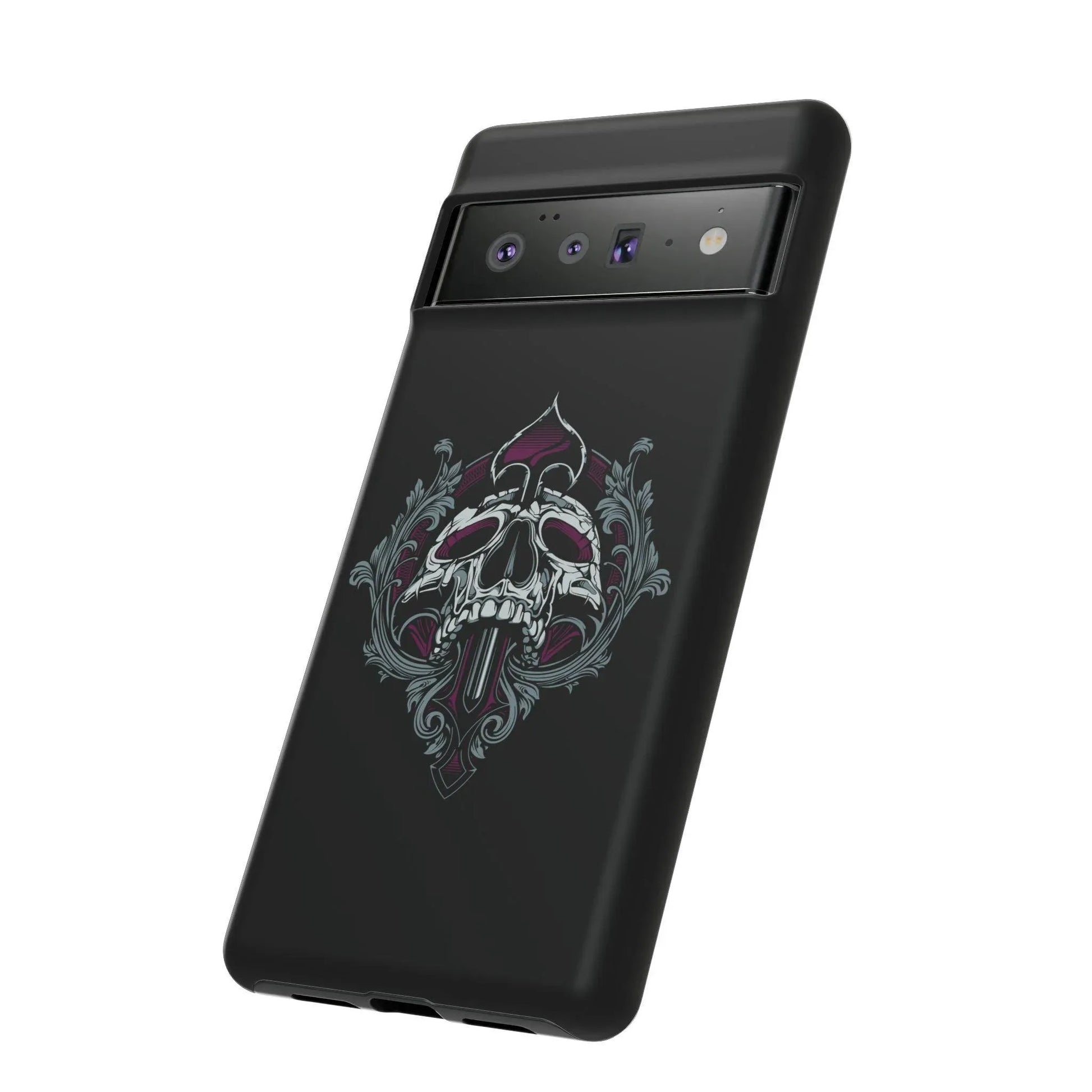 google-pixel-spade-skull-cover-phone-case-jlr-design-4 - JLR Design