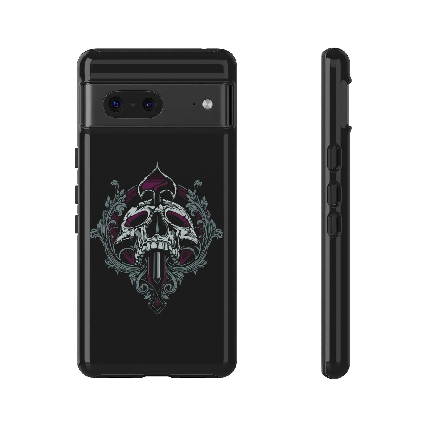 google-pixel-spade-skull-cover-phone-case-jlr-design-5 - JLR Design