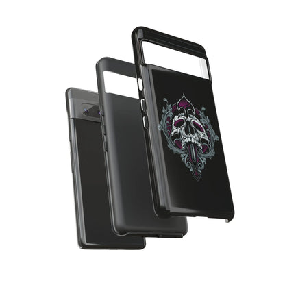 google-pixel-spade-skull-cover-phone-case-jlr-design-7 - JLR Design