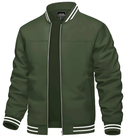 Sportliche Baseball Jacke für alle Gelegenheiten Bomberjacke JLR Design