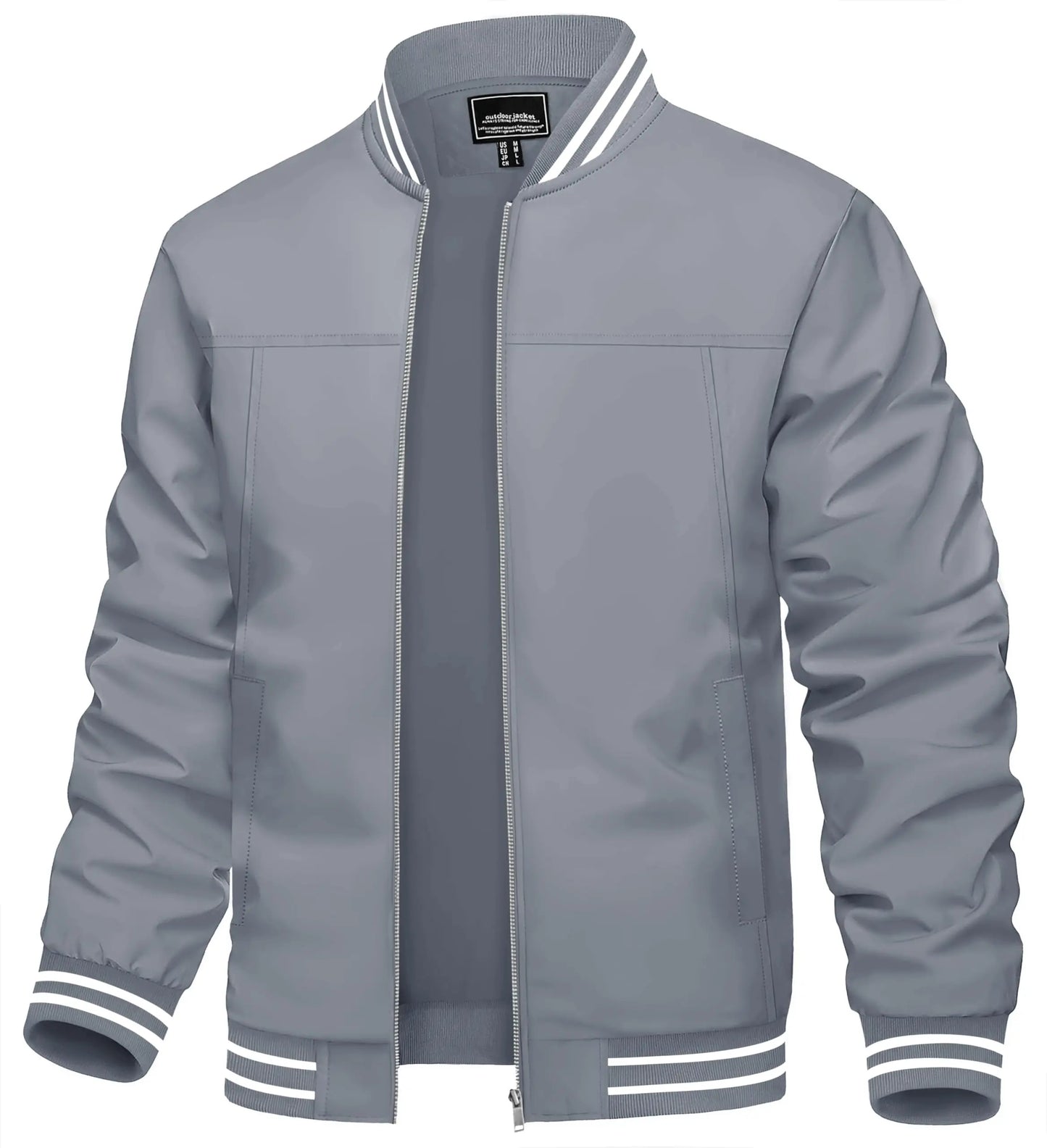 Sportliche Baseball Jacke für alle Gelegenheiten Bomberjacke JLR Design