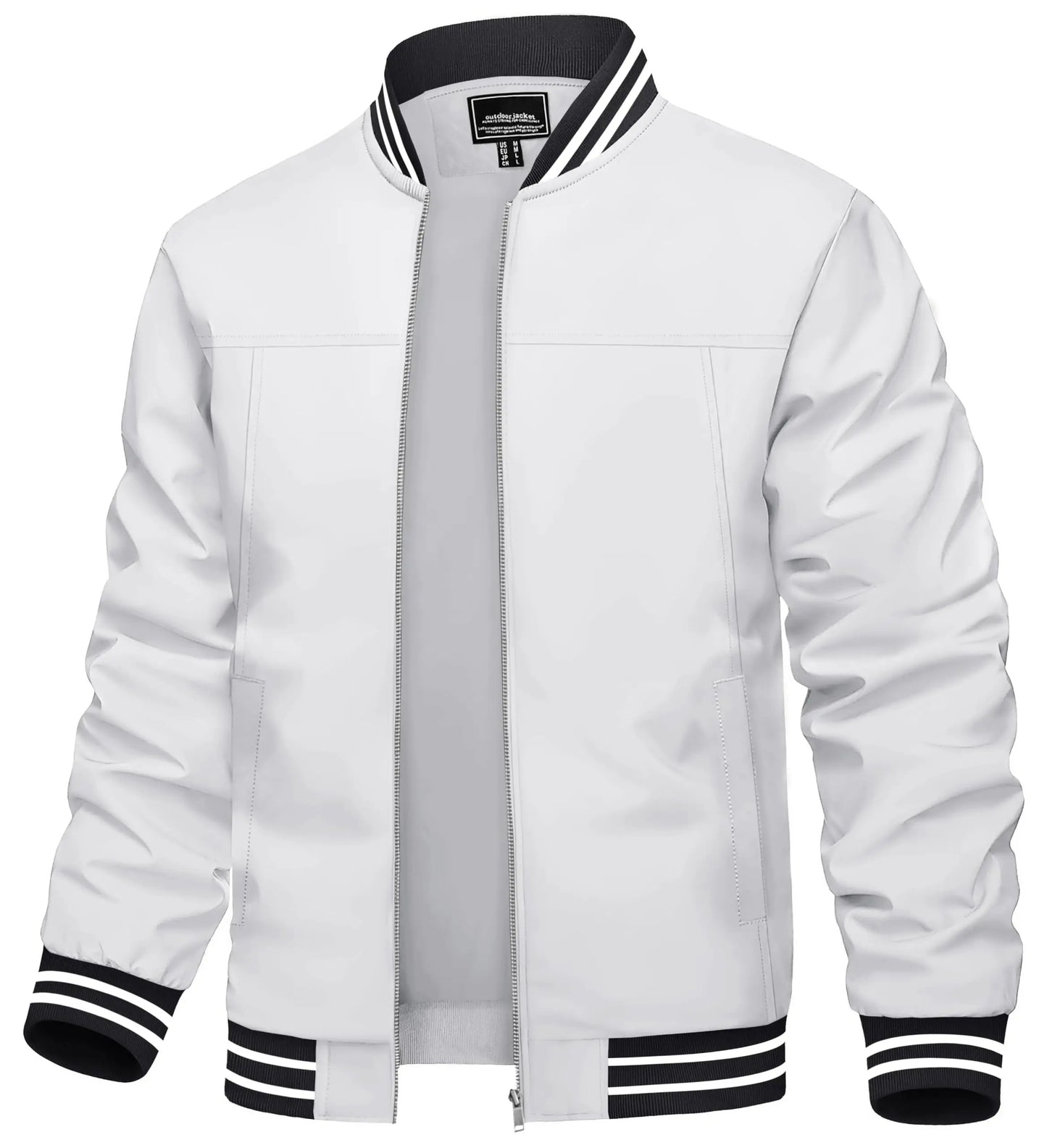 Sportliche Baseball Jacke für alle Gelegenheiten Bomberjacke JLR Design