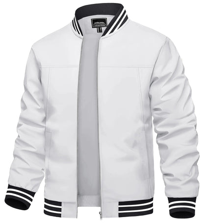 Sportliche Baseball Jacke für alle Gelegenheiten Bomberjacke JLR Design