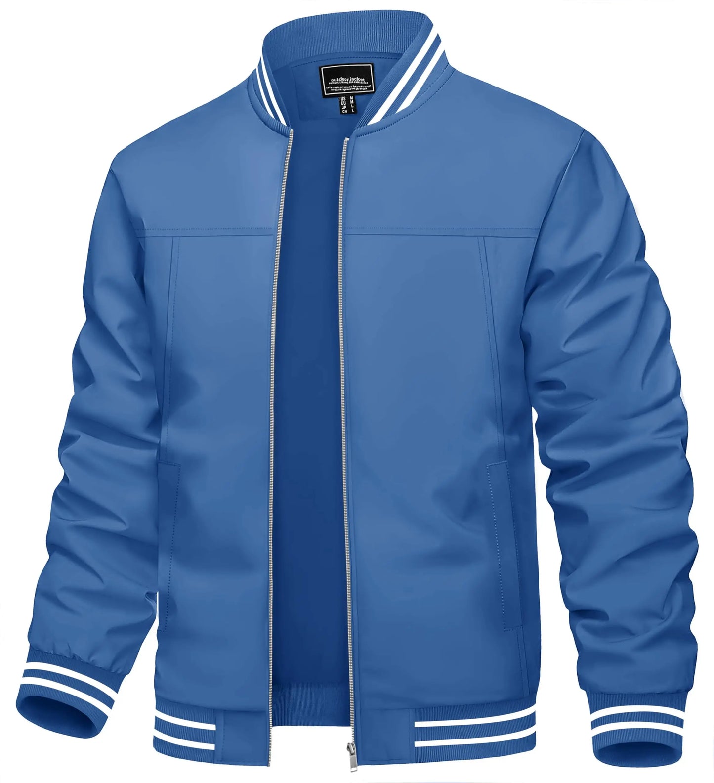 Sportliche Baseball Jacke für alle Gelegenheiten Bomberjacke JLR Design