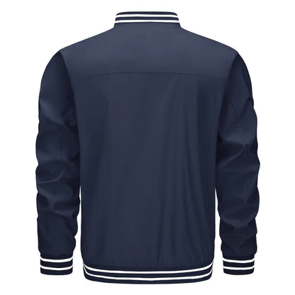 Sportliche Baseball Jacke für alle Gelegenheiten Bomberjacke JLR Design